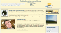 Desktop Screenshot of lcas-astronomy.org